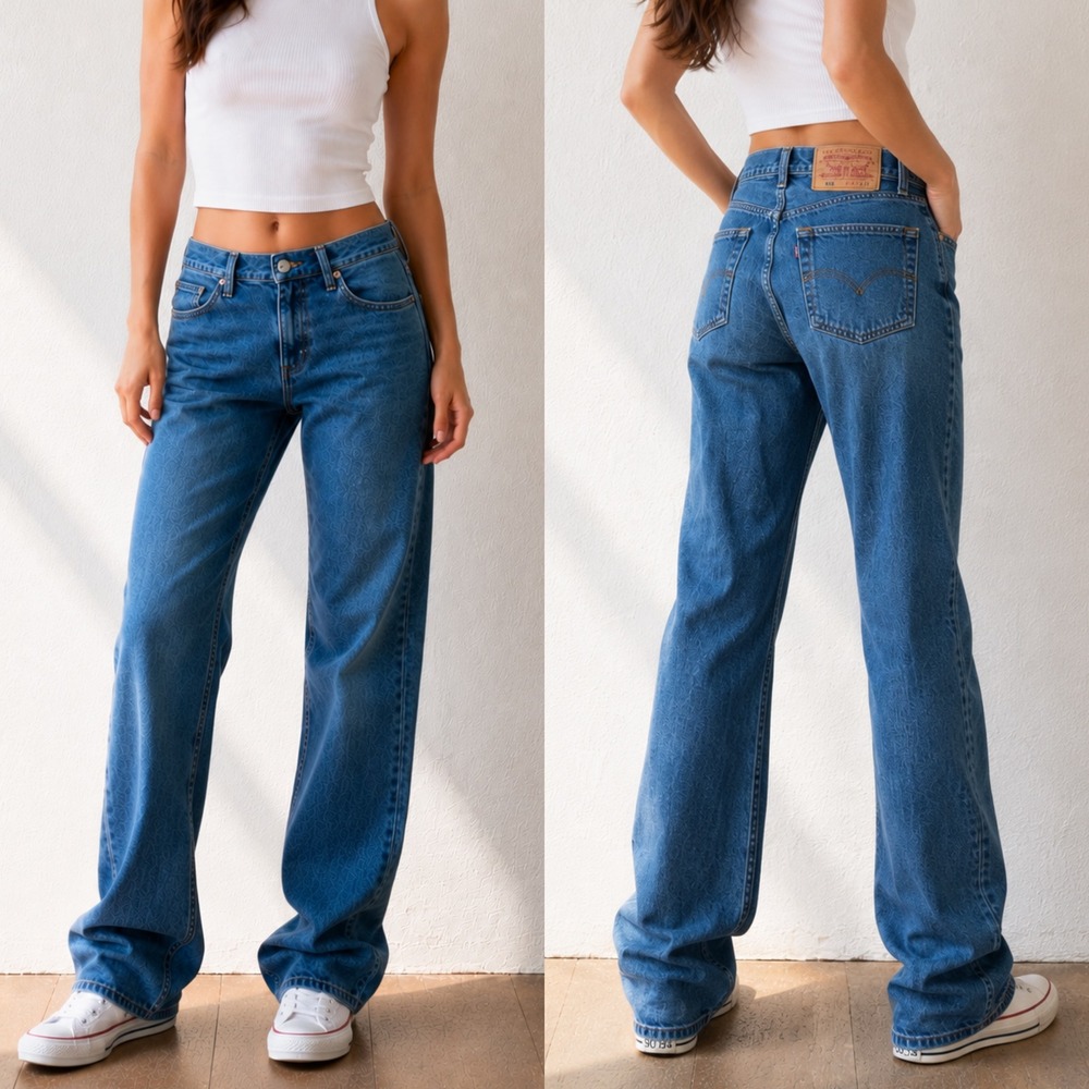 Levis 501 For Women Vintage Made in USA High Waist Slim Straight Leg Jeans 25 - Picture 11 of 12